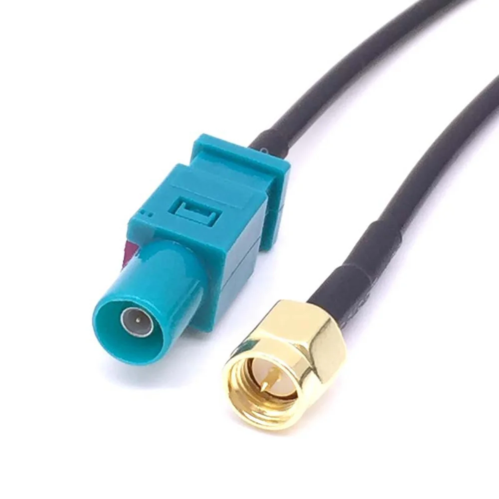 RG174 15 cm Universal Antenne Adapter Kabel Fakra-Z Stecker Auf SMA Stecker Für GSM GPS DAB FM AM stereo Radio Antenne – Detail 5