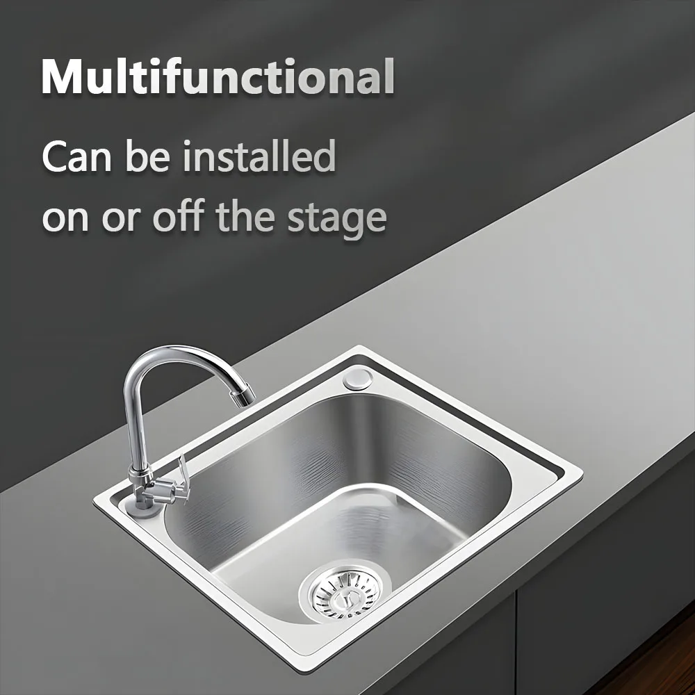 304 Stainless Steel Sink kitchen sink kitchen accessories Undermount Sink multifunctional kitchen Dishwashing sink