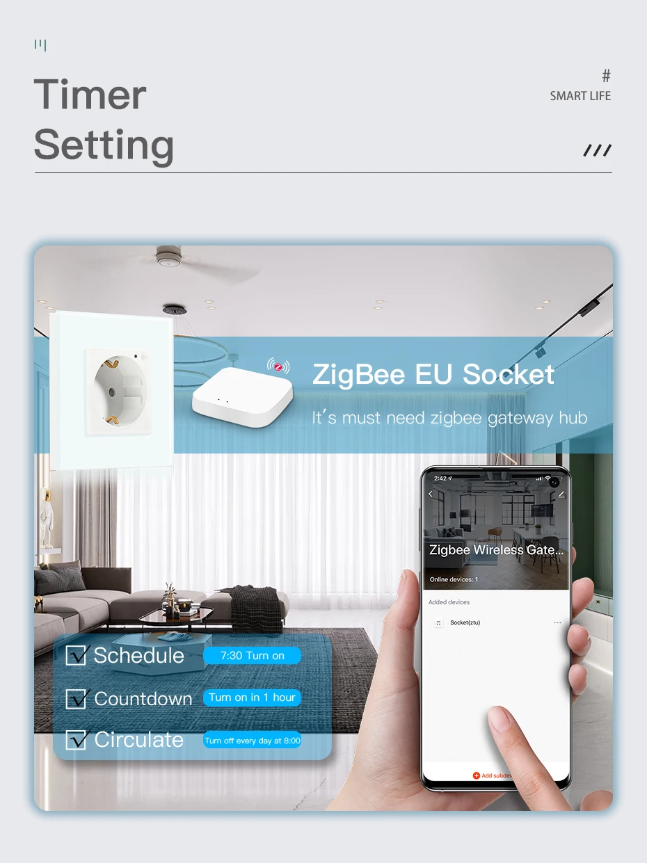 Tomadas Inteligentes Google Home Alexa Vida Inteligente Controle De Voz