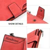 New Ladies Short Wallet Women's Zipper Wallet Multi-function Fashion Simple Fresh Large-capacity Leather Coin Purse Clutch 5