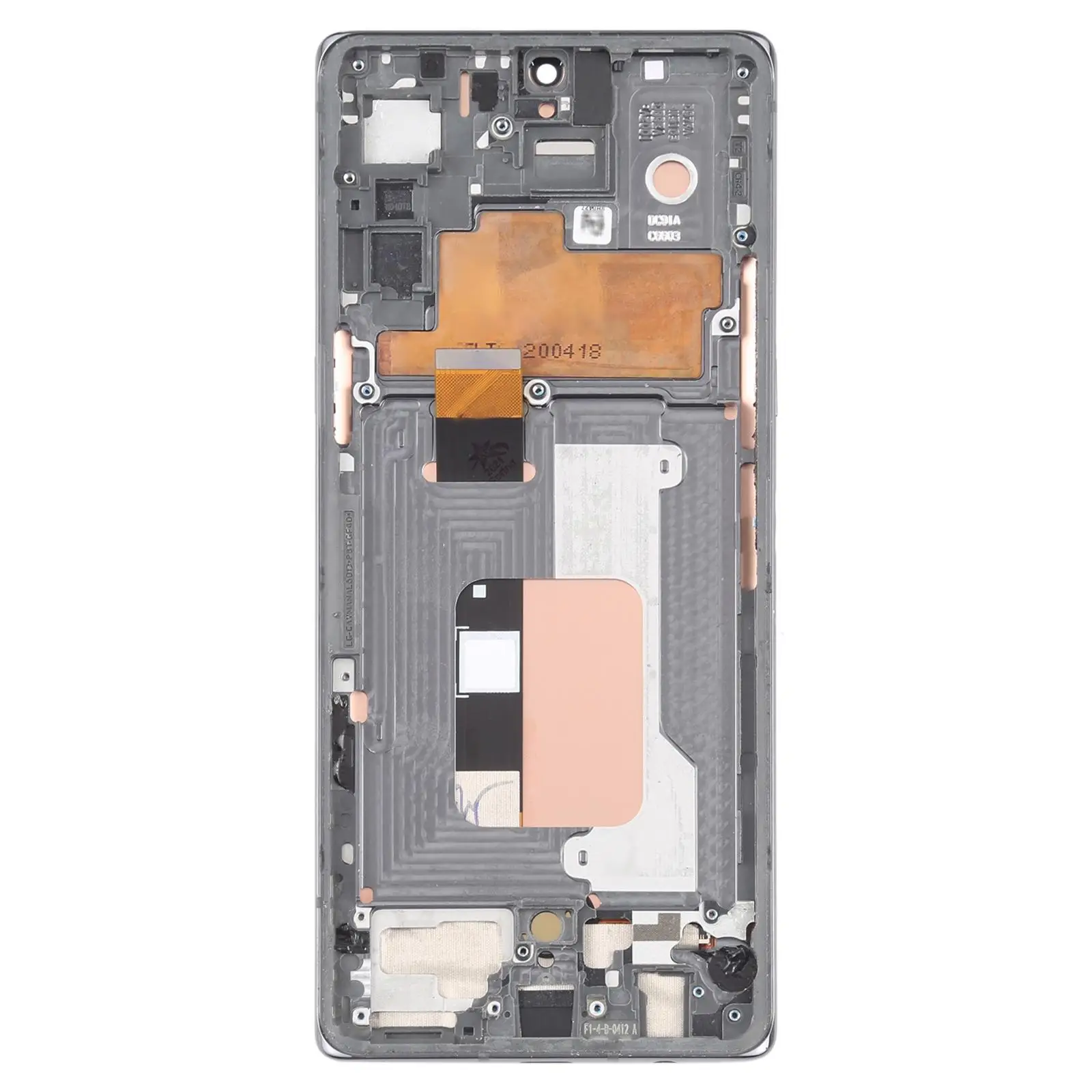 For LG Velvet 5G US Version LCD Screen Digitizer Full Assembly with Frame