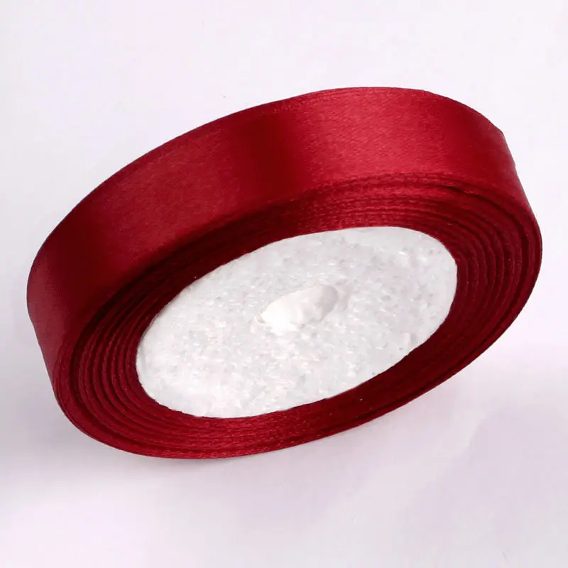 Elegant Silk Satin Ribbon for Events and DIY Crafts - 25 Yards