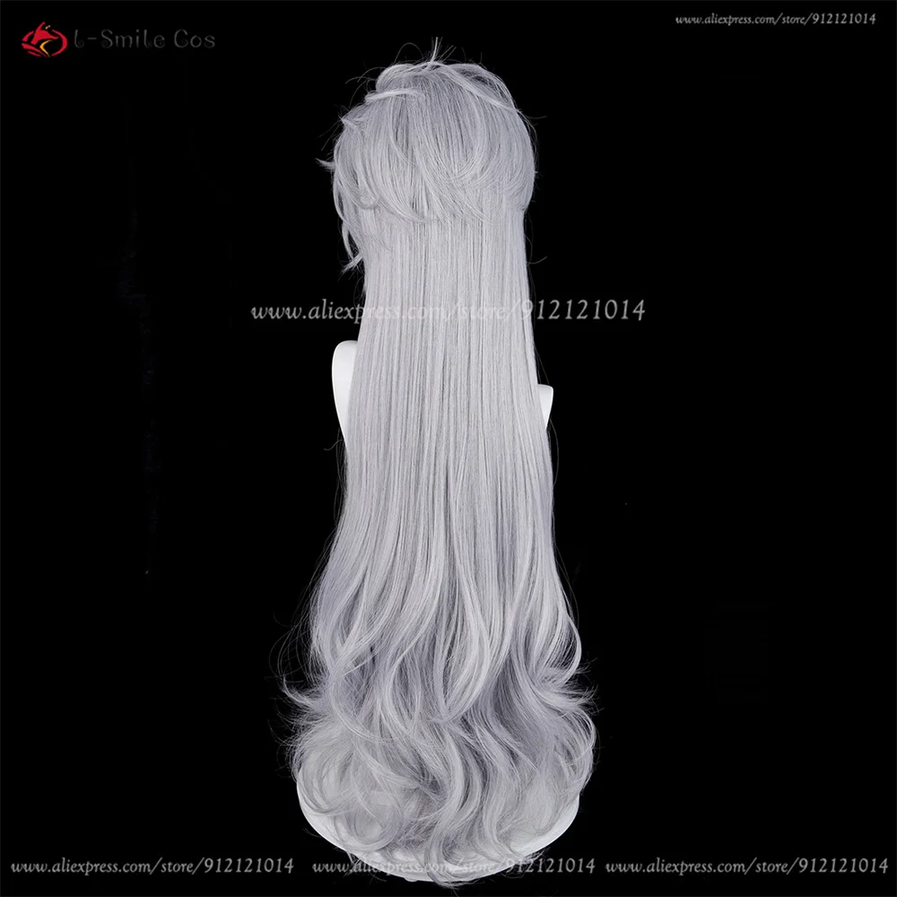 Long Hair Rafayel Xavier Sylus Zayne Caleb Cosplay Perücke für Damen und Herren, hitzebeständig, synthetisch, Halloween 32