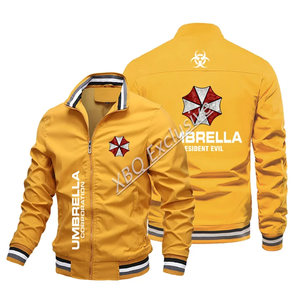 2024new Men's Thin Baseball Jacket Locomotive Jacket with Umbrella Corporation Logo For Four Seasons New Fashion 4 S23334b0e948144ef828b7a5bed70a61cA
