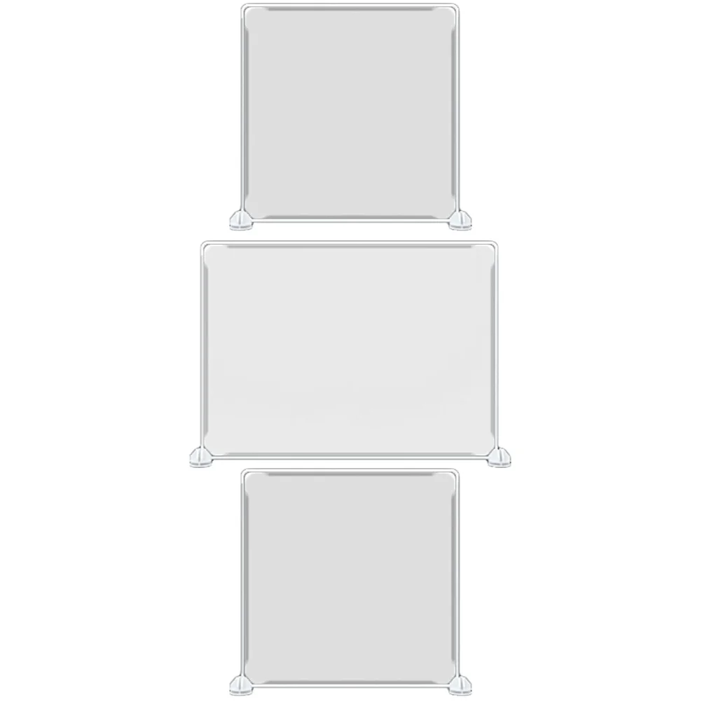 

Privacy Student Desks Clear Sneeze Guard Folder Desk Divider Boards Desktop Testing Panel Study Carrel Classroom School