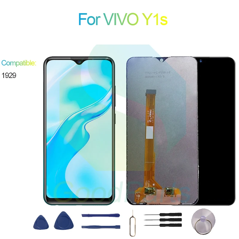 ЖК-экран для VIVO Y1S 6,22 дюйма 1929 дюйма, сенсорный дигитайзер в сборе для VIVO Y1s, замена ЖК-экран для VIVO Y1S 6,22 дюйма 1929 дюйма, сенсорный дигитайзер в сборе для VIVO Y1s, замена