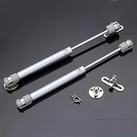 2/4 ชิ้นบานพับเฟอร์นิเจอร์ตู้ครัวประตูลิฟท์นิวเมติกสนับสนุน 20-200N แก๊สไฮดรอลิกสําหรับเฟอร์นิเจอร์ไม้ฮาร์ดแวร์ 3