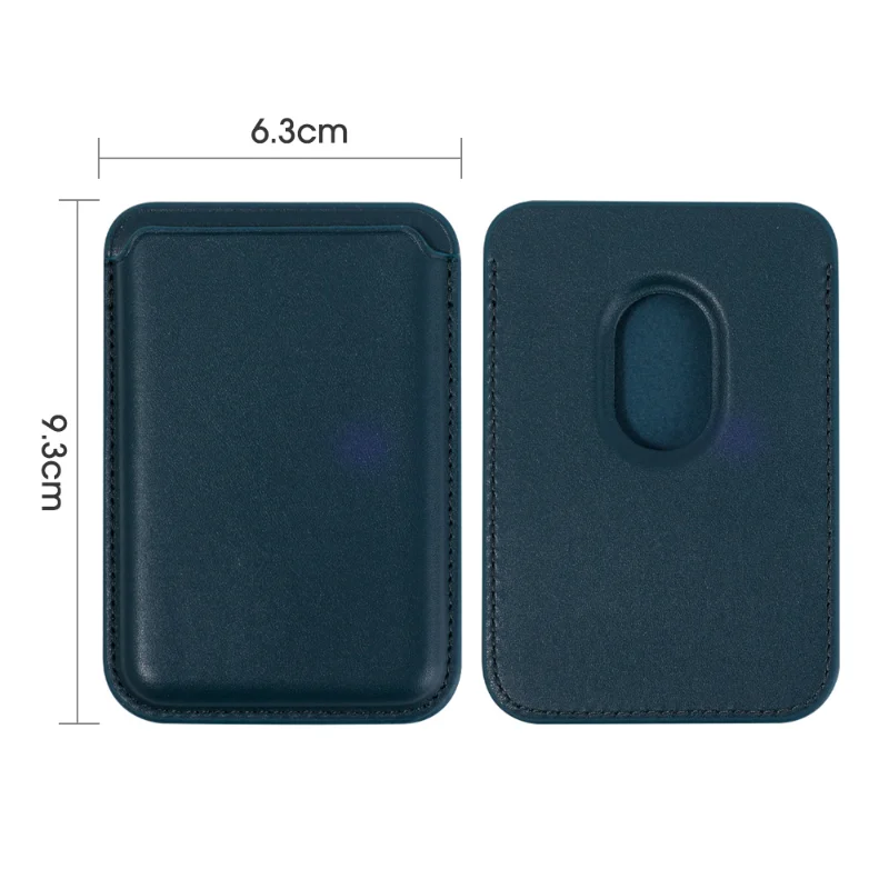 Luxury Leather Magnetic Wallet Card Holder - Premium Phone Accessory Cover