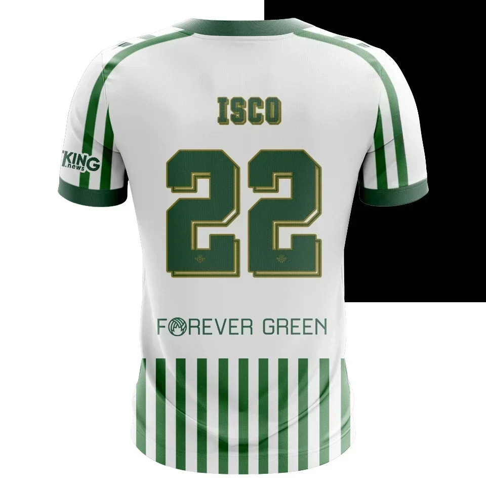 2026 Neues Bestseller 3D-gedrucktes Betis Chelsea Fußballtrikot für Herren und Damen, Schnelltrocknendes Shirt, Atmungsaktives T-Shirt