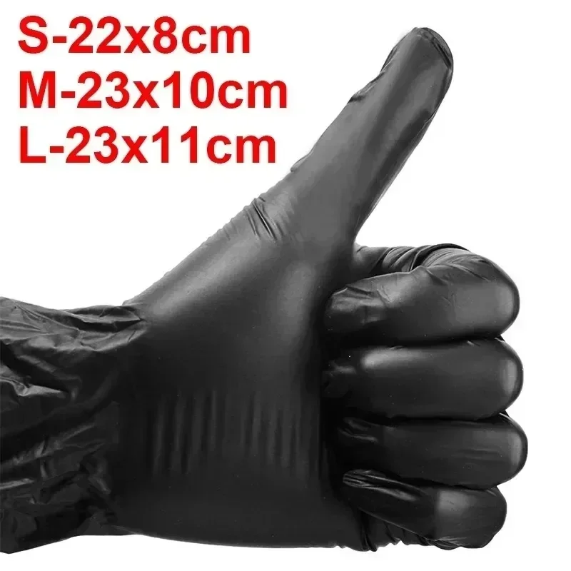 Disposable Gloves Black Nitrile Gloves for Home Kitchen Cooking Tools Tattoo Washing Car Household Cleaning Work Safety disposable gloves disposable nitrile gloves