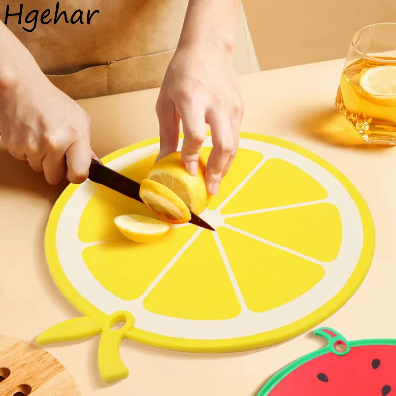 

Cartoon Cutting Board Vegetable Fruit Meat Chopping Blocks Kitchen Tool Food Grade Planche A Decouper Non-slip Deska Do Krojenia