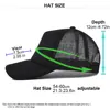 15 Colors Mesh Baseball Cap Adjustable Snapback Hats For Women Men Hip Hop Trucker Cap 5