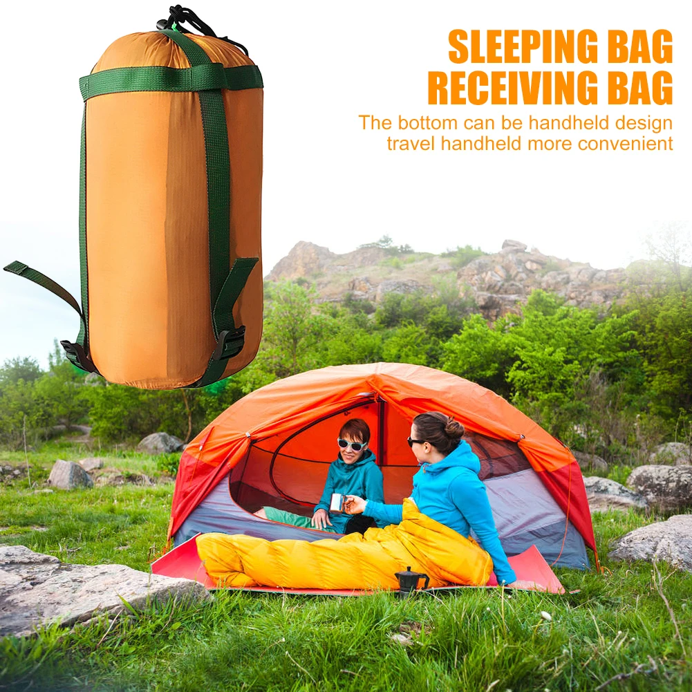 Hot Sale Sleeping Bag Storage Bag Classic Delicate Camping Sleeping Bag Compression Stuff Sack Leisure Hammock Storage Packs