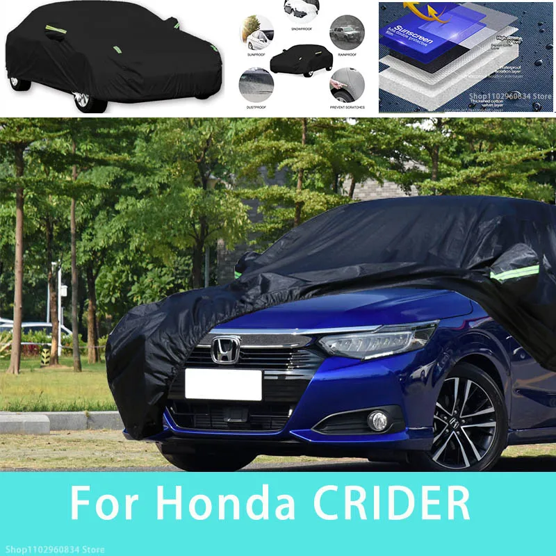 

For Honda CRIDER Outdoor Protection Full Car Covers Snow Cover Sunshade Waterproof Dustproof Exterior Car accessories