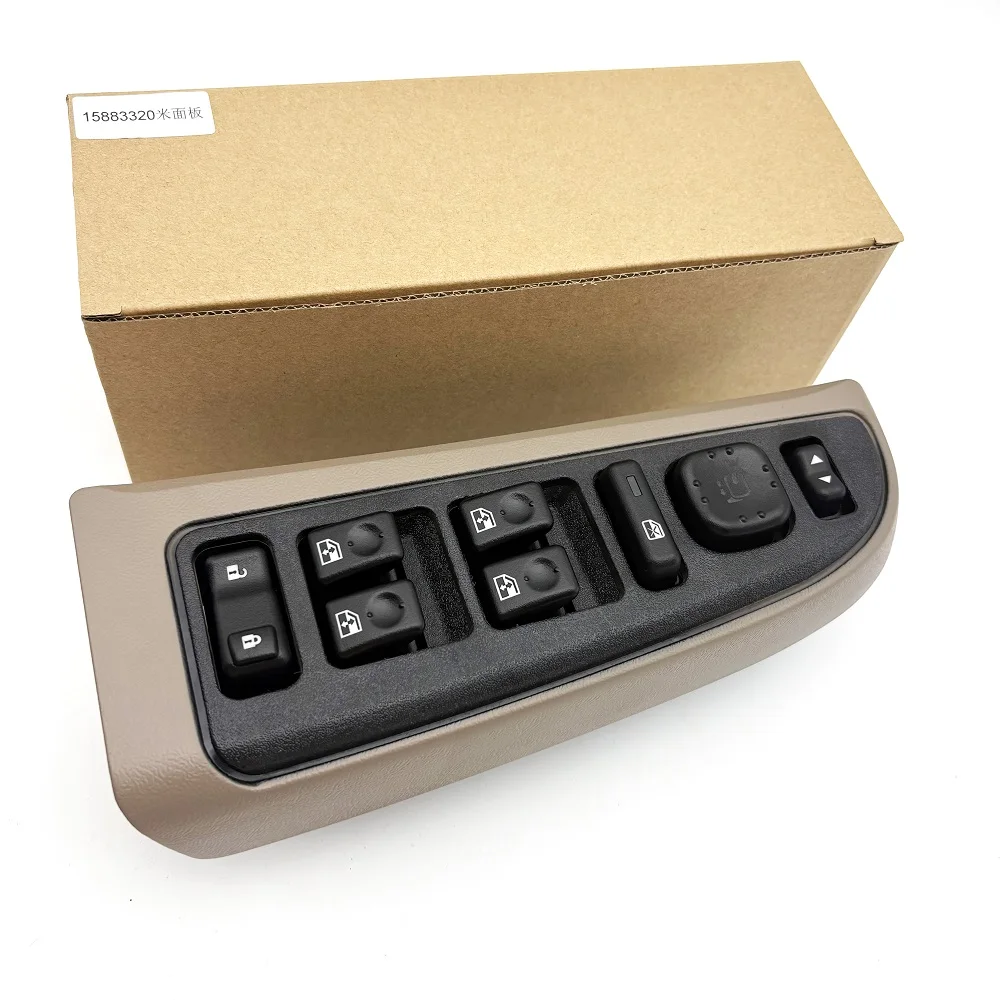 파워 윈도우 스위치 OE 15883320 운전석 도어 잠금장치 (2003-2007 쉐보레 아발란체 실버라도 서버번 타호 GMC 유콘 시에라 호환)