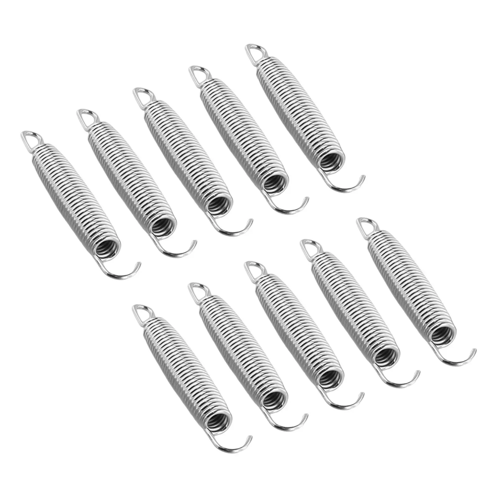 Kit 24 Molle Di Ricambio Per Trampolino Da 17,8 Cm (7") In Acciaio Zincato, Con Gancio A T Per Installazione Facile, Resistenti Alla Ruggine