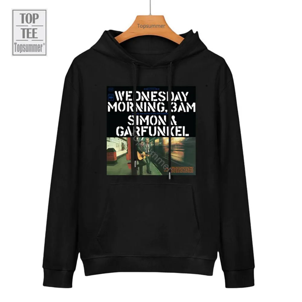 

Wednesday Morning, 3 A.M. Album Hoodies Simon & Garfunkel Tour Hoodie Boy Girl Summer Cool Cotton Sweatshirts