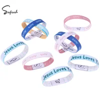 High Quality Wearable Bible Wristbands With NFC Bible Bracelet Elastic Smart Sensor Religious Bracelets Jewelry Gifts - Image 3