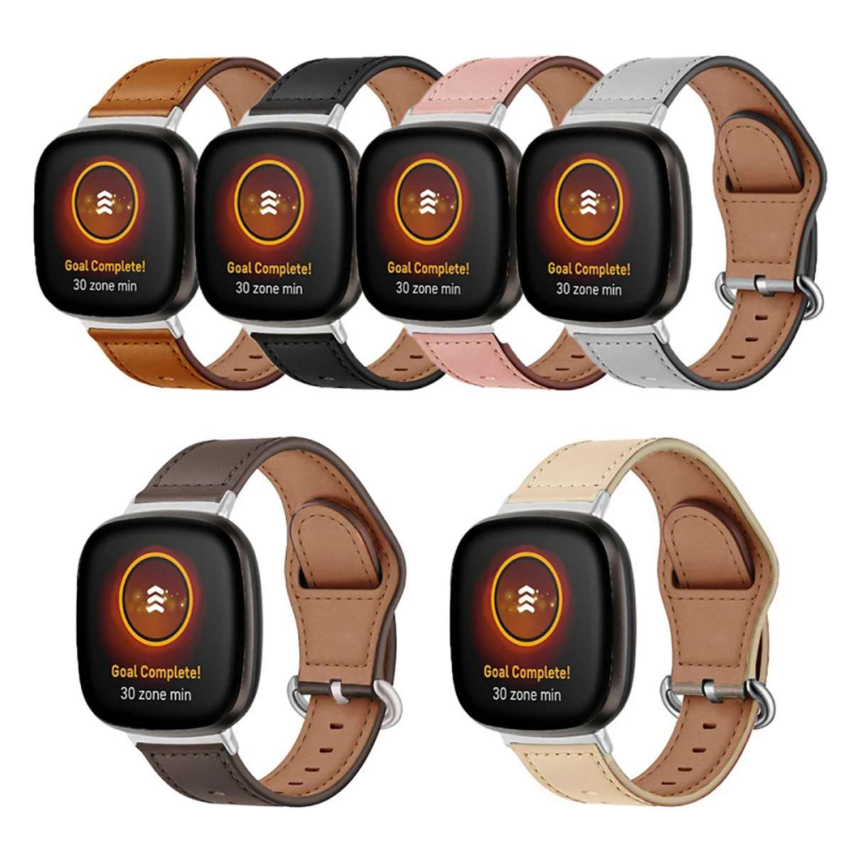 Genuine Leather Casual Fashion Wristband Strap