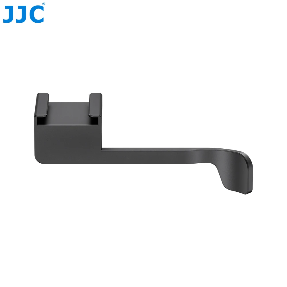 JJC Aluminiumlegierung Kamera Blitzschuh Daumen hoch Griff für Fujifilm X Half X-HF1 Zubehör Daumenauflage Kamera Griffhalter – Detail 10