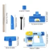 Children's Fun Play Home Simulation Electric Vacuum Cleaner Cleaning Toy Set Parent Child Interaction 2
