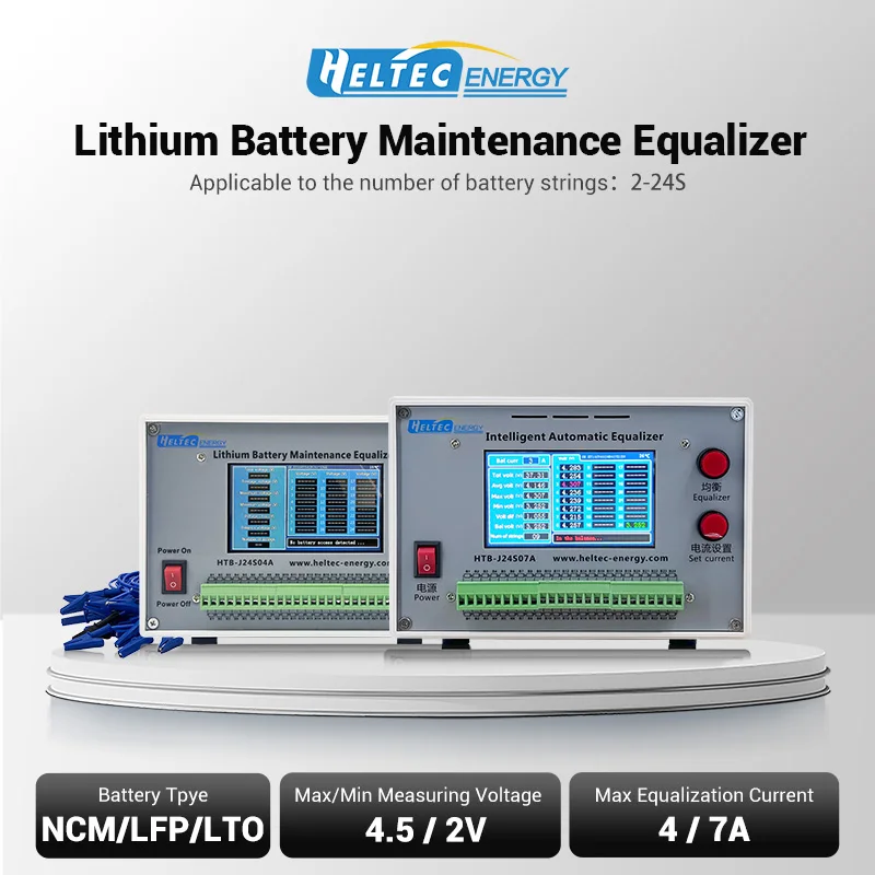 heltec lifepo4 battery balancer equalizer/24S 4A/7A battery balancing tester for lithium cells e-bike/scooter battery repiar