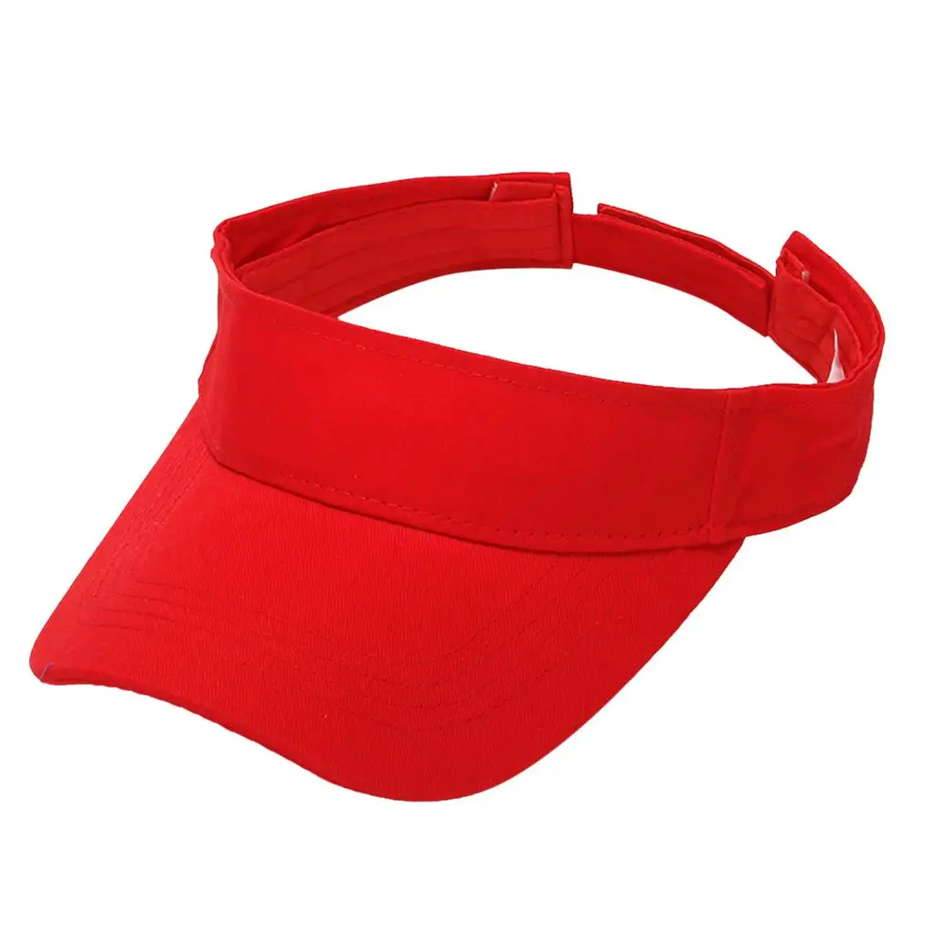 Sun Visor Hat Unisex Golf Tennis Summer Beach Running Sports Empty Top