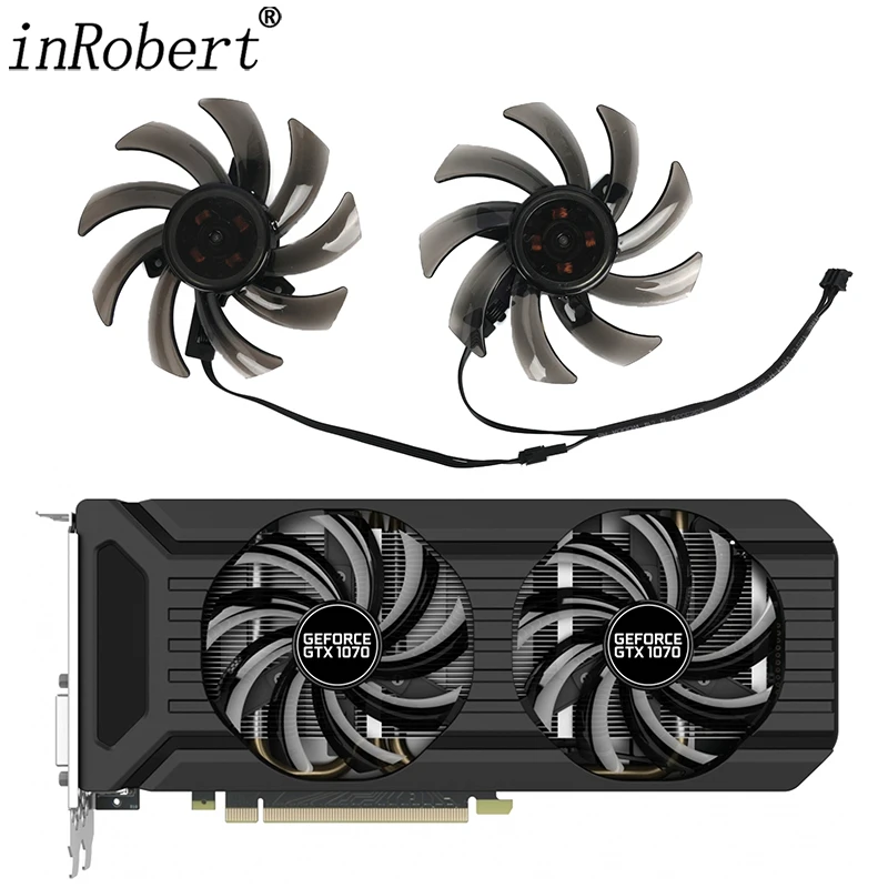 Placa de Vídeo Ventilador Substituição para Palit Geforce Gtx 1060 1070 1080 1070ti 85 mm Ga92s2u Gtx1060