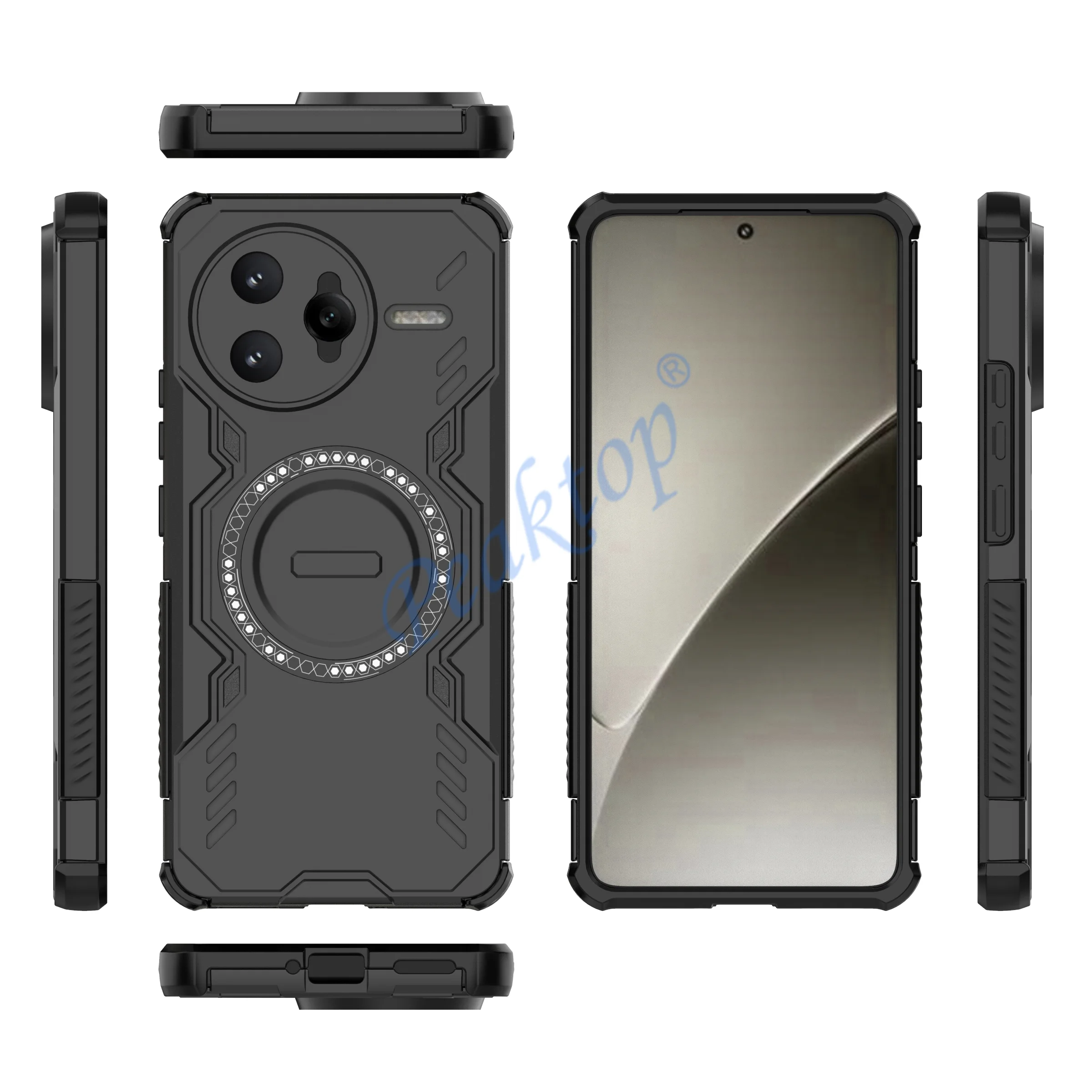 Enhanced Magnetic Heat Dissipation Cooling Cover - Anti-Scratch Protection Case
