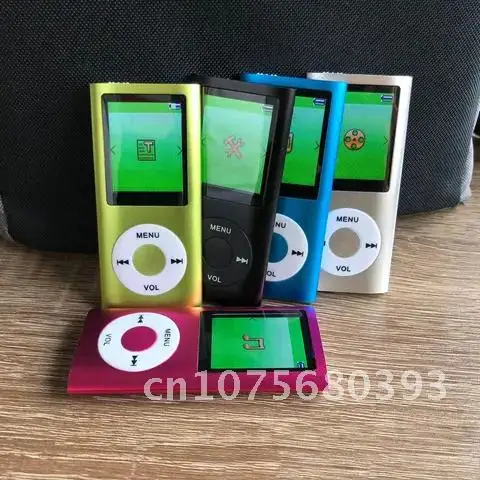 

MP4 Player with FM Radio 1.8 Inch Music Player Video Player E-book built-in Memory Player MP4