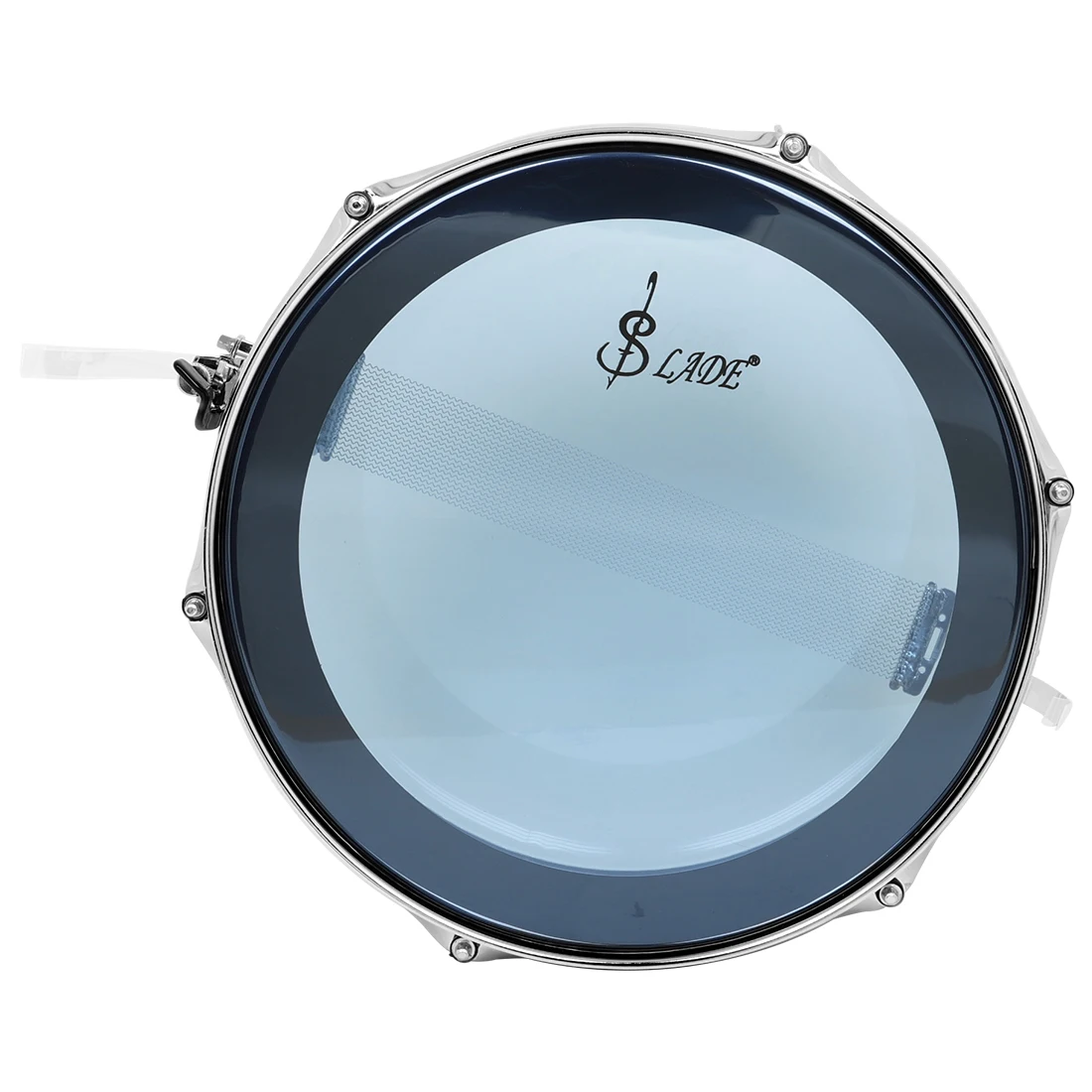 SLADE 14-Zoll-blaues Snare-Drum-Set mit Trommelstöcken, Schultergurt, Trommel-Schlüsseltasche für Studenten, Anfänger, Schlaginstrument – Detail 9