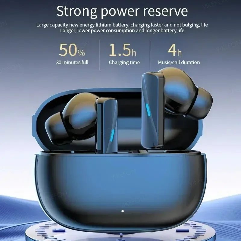 Earbuds True Wireless Earphone Noise Cancelling Update Bluetooth 5.3 Headset HD Music Headphone In-Ear Handsfree With Mic 2