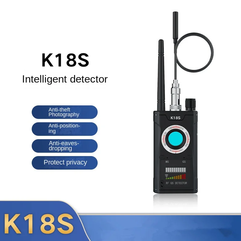 

K18S Detector Hotel Anti Theft Anti Eavesdropping Anti Monitoring Camera Detector Gps Anti Positioning Detector