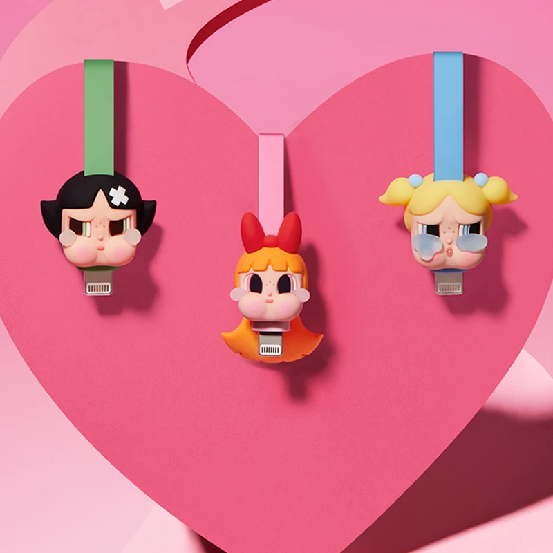 POPMART CRYBABY X The Powerpuff Girls Series -Data Cable