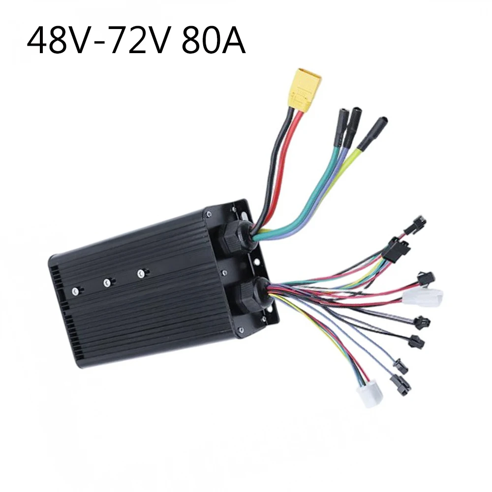 48V-72V 60A/80A 듀얼 모드 18-튜브 사인파 DC 모터 브러시리스 컨트롤..