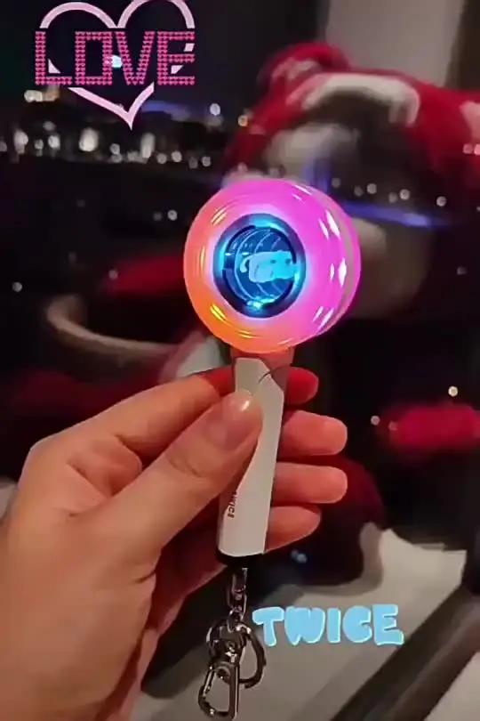 Световая палочка Twice V3 корейская лампа Kpop Lightstick брелок светящийся стержень с