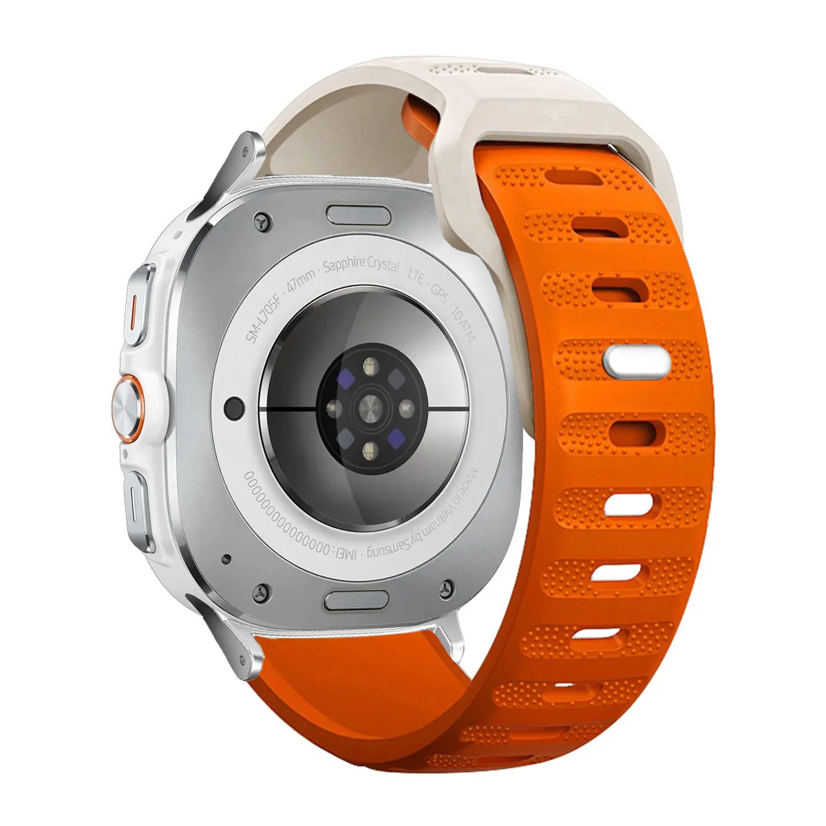 Sport Strap Silicone Bracelet for Smartwatch 47mm Wristband