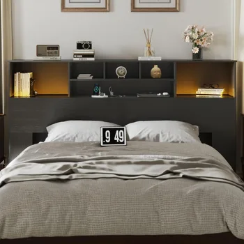 King Storage LED Headboard 1