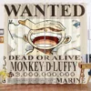 Cartoon Curtain Monkey D Luffy Gear 5 One Piece Cute Printing Home Curtains Living Room Bedroom Heat And Sun ProtectionCustom 5