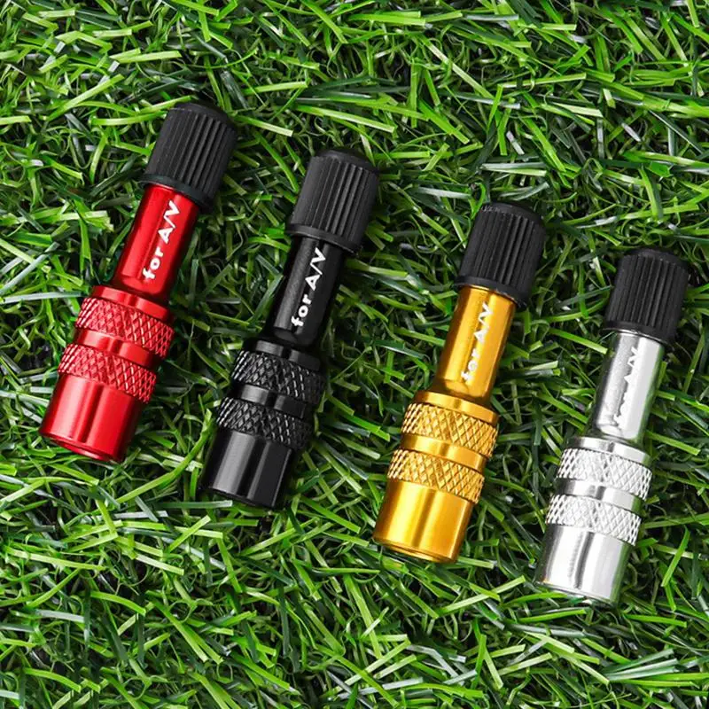 Bike Fork Schraders Valve Adapter MTBs Road Bicycle Rear Shock Inflatable Valve Adapter Bike Air Fork Tool