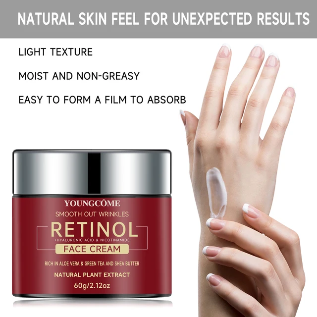 Retinol Lifting Firming Cream Repairing Moisturizing Nourishing Cream Brightening Skin Facial Cream Anti-Aging Face Skin Care 5