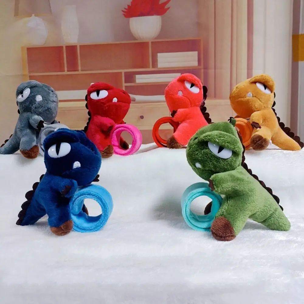 thumbnail image 1 of Pulsera de Peluche Liuwei con Forma de Dinosaurio y Dibujos Animados, 1 of 5