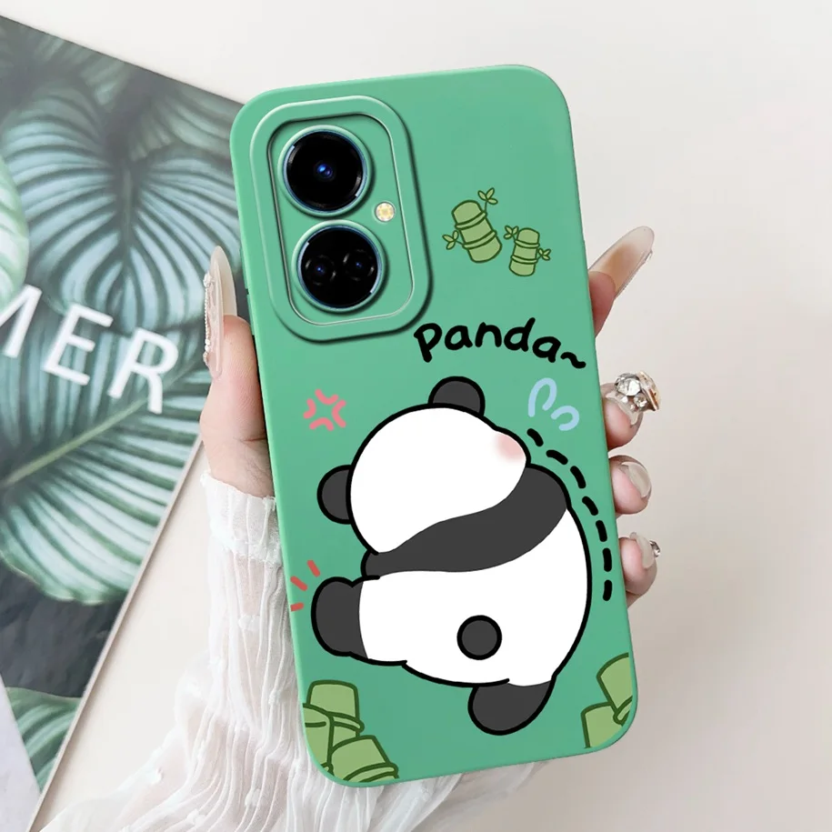 Cute Cartoon Camera Protection Matte Soft Phone Case Cover