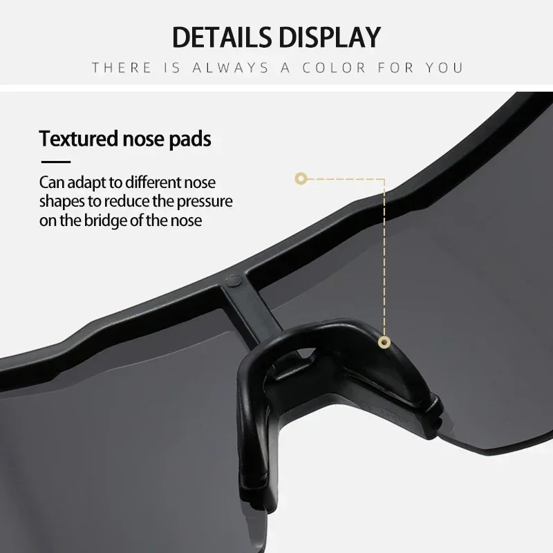 Men's and Women's Outdoor Sports UV400 Cycling Driving Travel Sunglasses Can be Equipped With Glasses Cloth Box polarized sunglasses