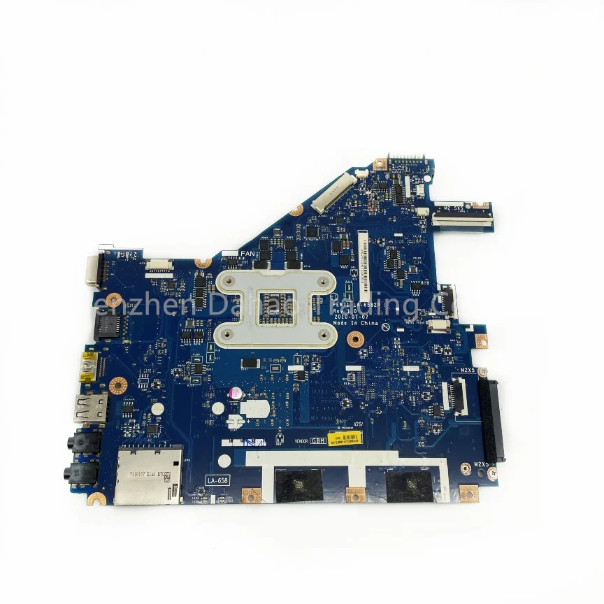 PEW71 LA-6582P For Acer Aspire 5742 5742G 5733 5733Z Laptop Motherboard With HDMI HM55 DDR3 MBRJW02001 MB.RJW02.001