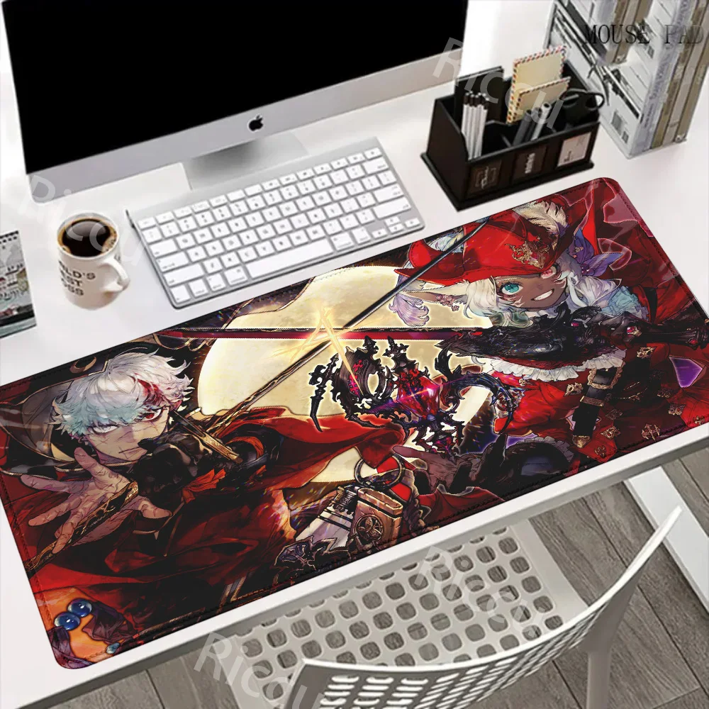 Letzte Fantasie xiv Mauspad xxl Tastatur PC Gummi Mäuse Matte Tisch matte HD-Druck Spiel Lock Edge Mouse pad Desktop dekorative Matte? – Detail 10