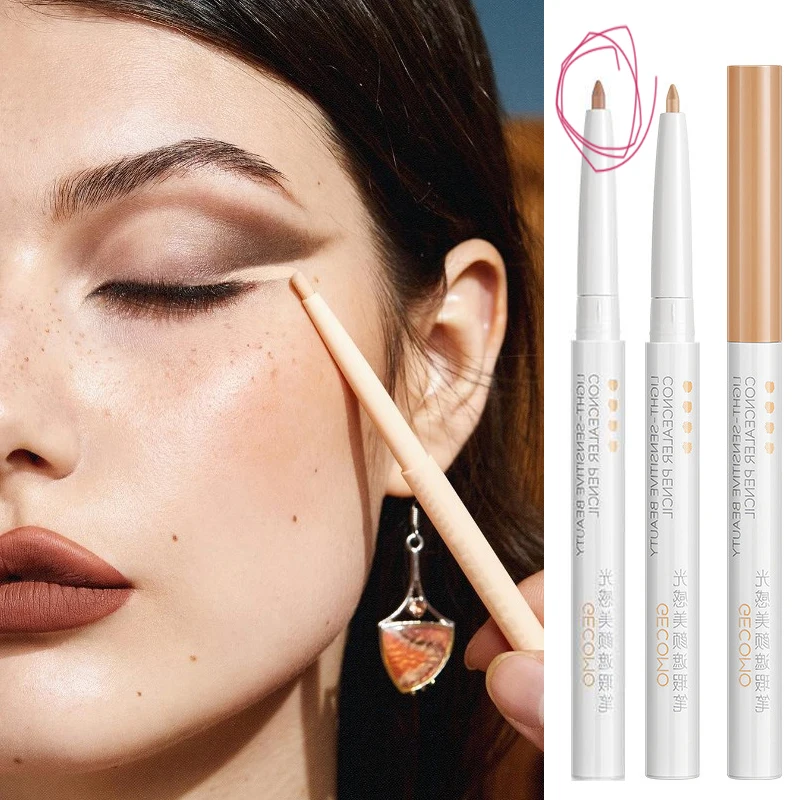 Full Cover Concealer Cover Stick Pencil Conceal Spot Blemish Cream Foundation Waterproof Eyebrow Contouring Makeup Tool