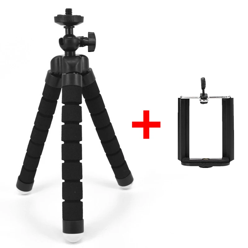 Mobile Phone Holder Flexible Octopus Tripod For Camera Selfie Stand Monopod Support Photo Remote Control Tripod for Phone iPhone charging stand for phone Holders & Stands