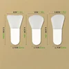 3 Pieces Mask Applicator Brush Soft Silicone Brush, Mini Makeup Spatula Facial Beauty Tool Set, Facial Mud, Makeup Mask Brush 4