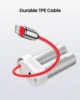 SHARGE Pouch Mini 10000mAh Power Bank 30W Portable Charger with Built-in Type C Cable to USB-A Port Battery Pack for iPhone 16 4